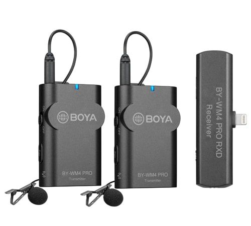 Boya 2.4GHz Wireless Mic BY-WM4 Pro-K4