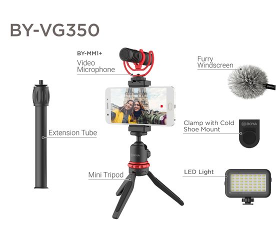 Boya Ultimate Smartphone Video Kit BY-VG350