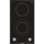 Bosch Serie 2 Electric Domino Hob 30 cm Black PKF375CA1E