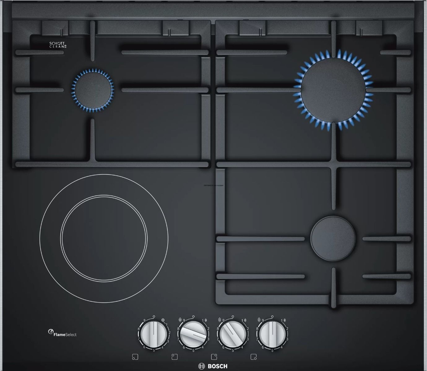 Bosch Serie 8 Mixed Hob 60cm Ceramic, PRY6A6B70