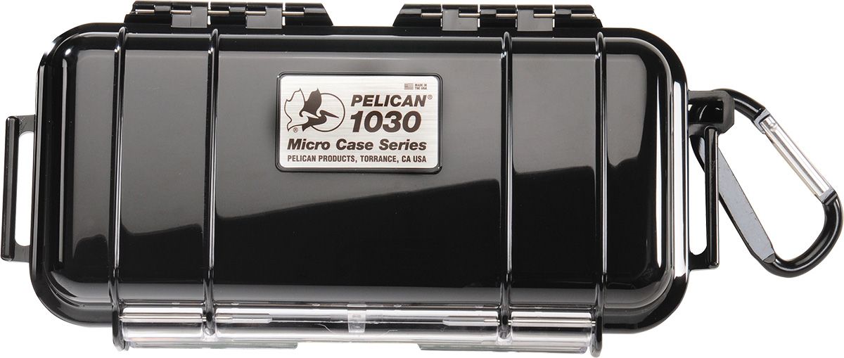 Pelican 1030 Case W/Liner -Wi-- Black