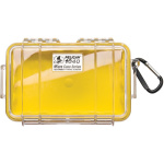 Pelican 1040 Case W/Liner -Wi-Yellow  Clear