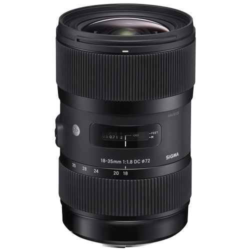 Sigma Lens 18-35/1.8 DC HSM Canon ART