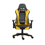 Cyber Gaming Chair Black And Yellow