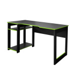 Gaming Desk Black & Green
