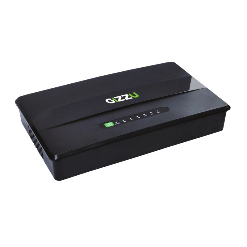 Gizzu 30W 38Wh 10400mAh Mini DC UPS ‚ Black GU30WPRO