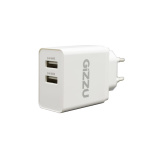 Gizzu Wall Charger Dual USB Port 3.4A - White GWC2U34W